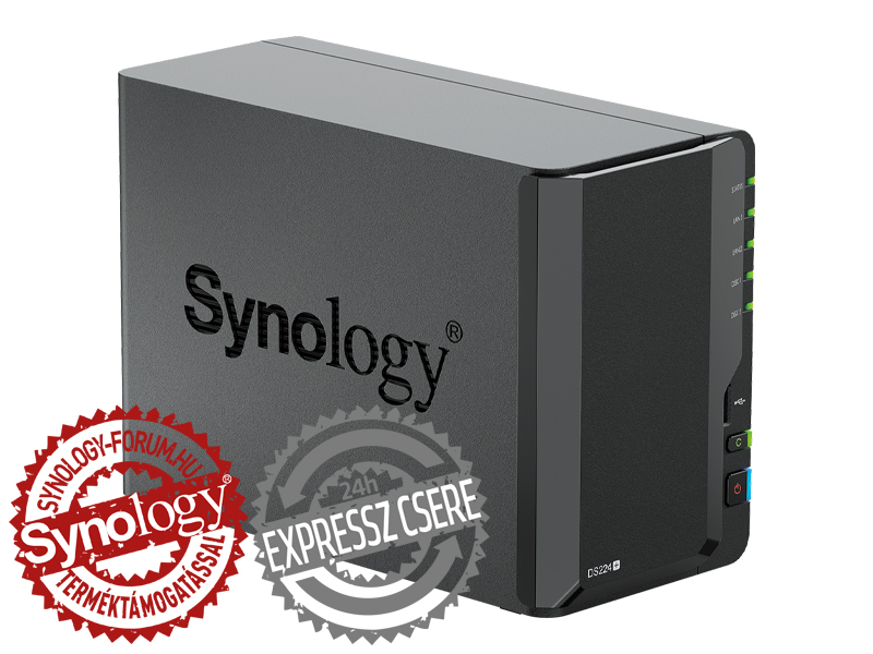 Synology - Hlzat NAS - NAS Synology DS224+ (6Gb) Disk Station 2x3,5' 4x2GHz J425