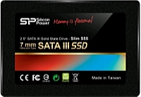 Silicon Power - Drive SSD - Silicon Power S55 SP120GBSS3S55S25 2,5' 120GB 7mm SATA3 SSD meghajt