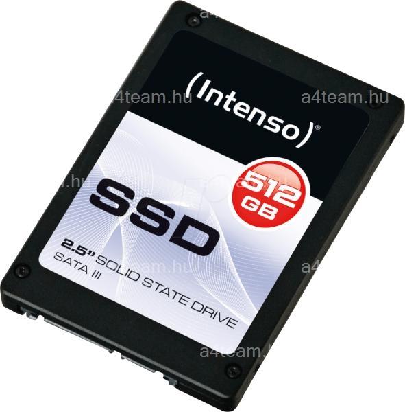 Intenso - Drive SSD trol - SSD Intenso 2,5' 512Gb TOP 3812450 olvass: 500MB/s, rs: 490MB/s