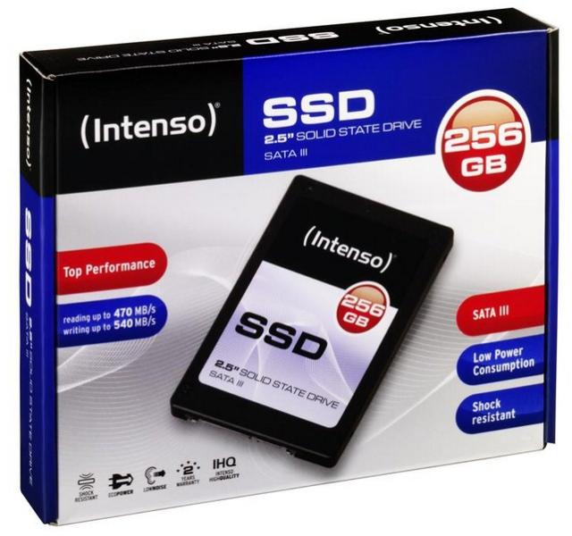 Intenso - Drive SSD trol - SSD Intenso 2,5' 256Gb TOP 3812440