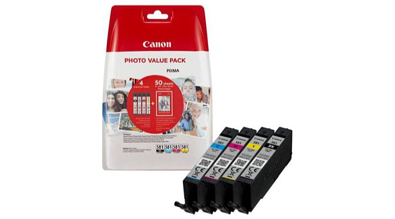 Canon - Tintapatron - Canon CLI-581 Photo Value Pack