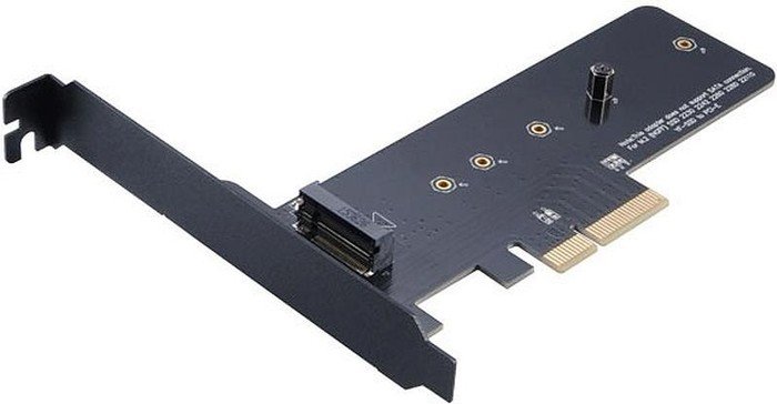Akasa - Kbel, fordt Adapter - Akasa AK-PCCM2P-02 PCIE- 1xM.2 fordt