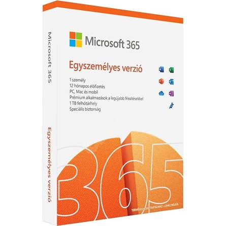 Microsoft - Szoftver Microsoft - MS Office365 Home Personal HUN 1u 1v Subscr. BOX QQ2-01426