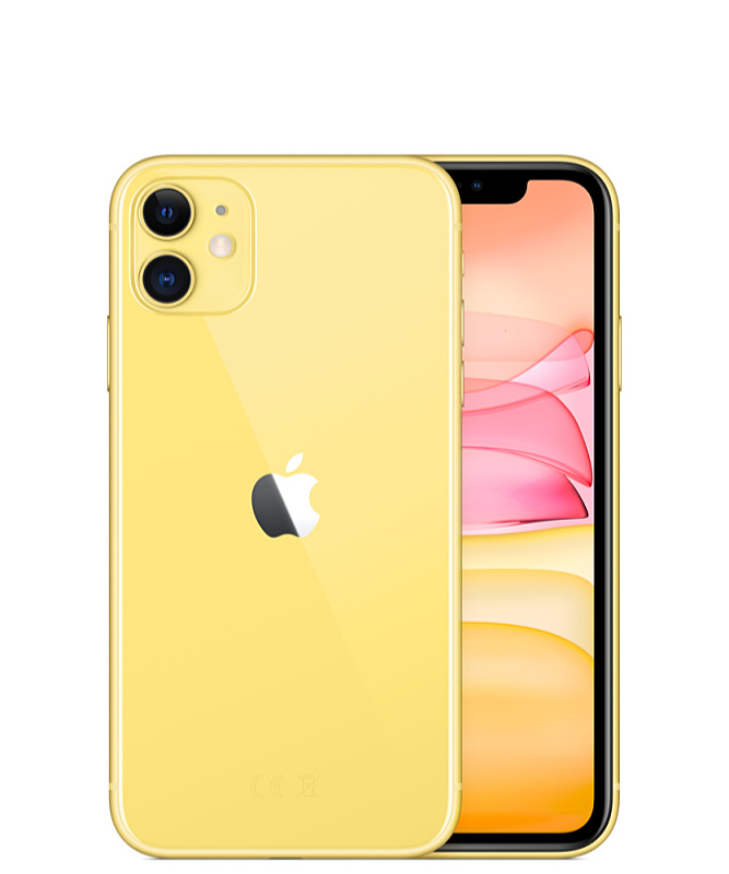 Apple - Mobil Eszkzk - Apple iPhone 11 128GB Yellow mwm42gh/a