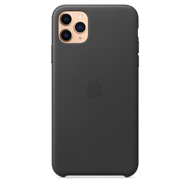 Apple - Notebook tska - Apple iPhone X Leather Case Black iPhone 11 Pro Max mx0e2zm/a