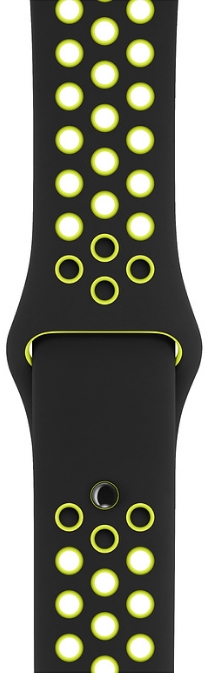 Apple - Diktafon, egyb - Apple Watch 42mm Nike+ Okosra sportszj, fekete/neonzld